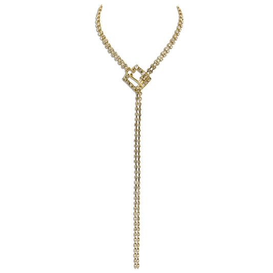 Collar Diamantes Cinturón