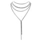 Collar Diamantes Largo