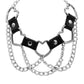 Choker Corazón y Cadena