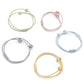 WOO OOW Set 5 Gomas Dobles Pastel con Nudo