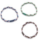 WOO OOW Set 3 Gomas Trenzadas Multicolor