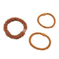 WOO OOW Set 3 Gomas Fluffy Naranjas
