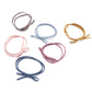 WOO OOW Set 6 Gomas Finas Dobles Detalle Nudo