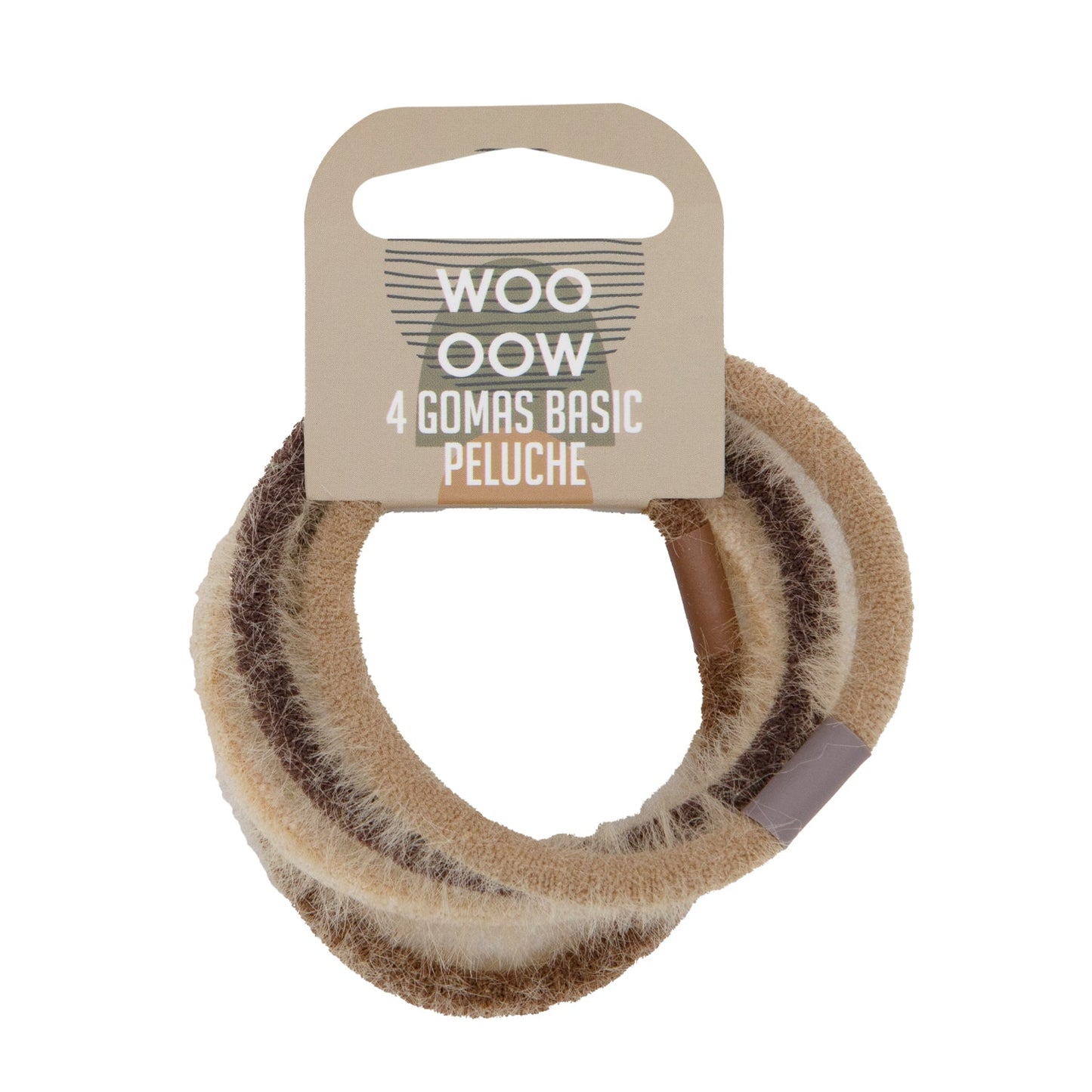 WOO OOW Set 4 Gomas Basic Peluche