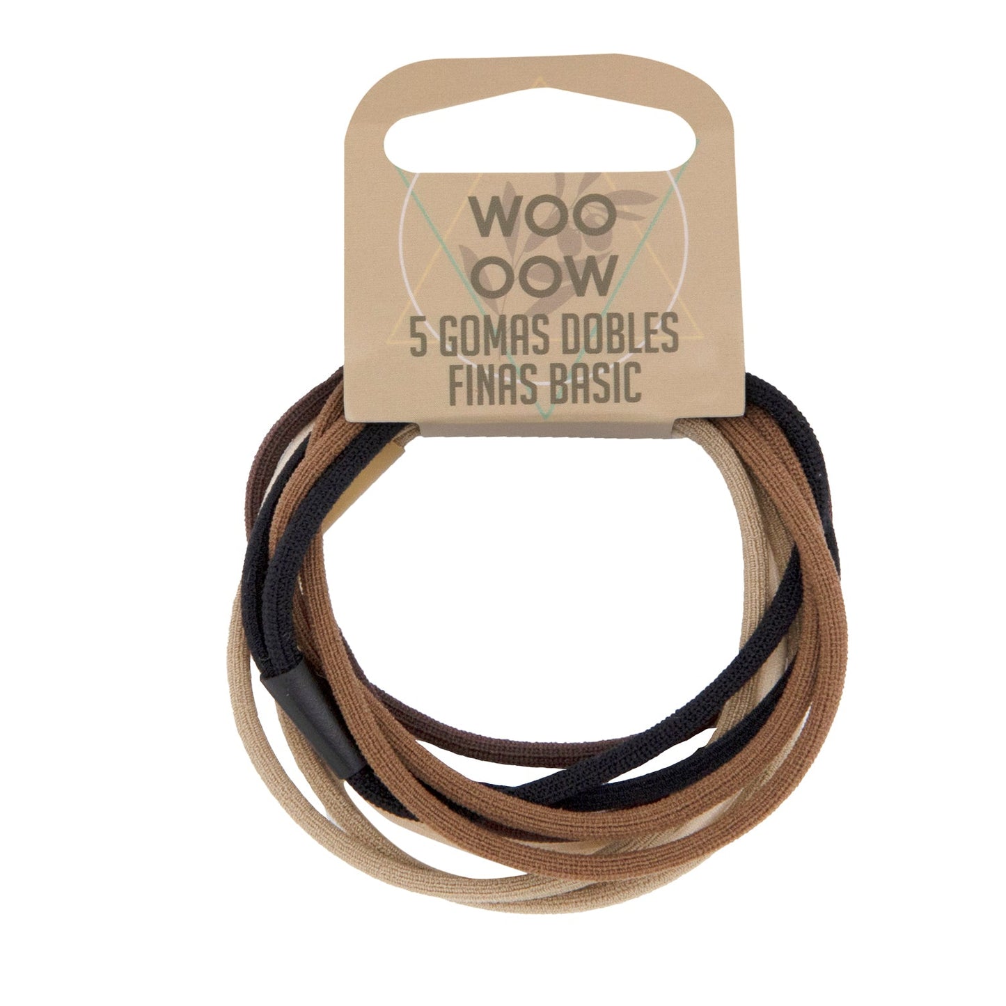 WOO OOW Set 5 Gomas Dobles Tierra