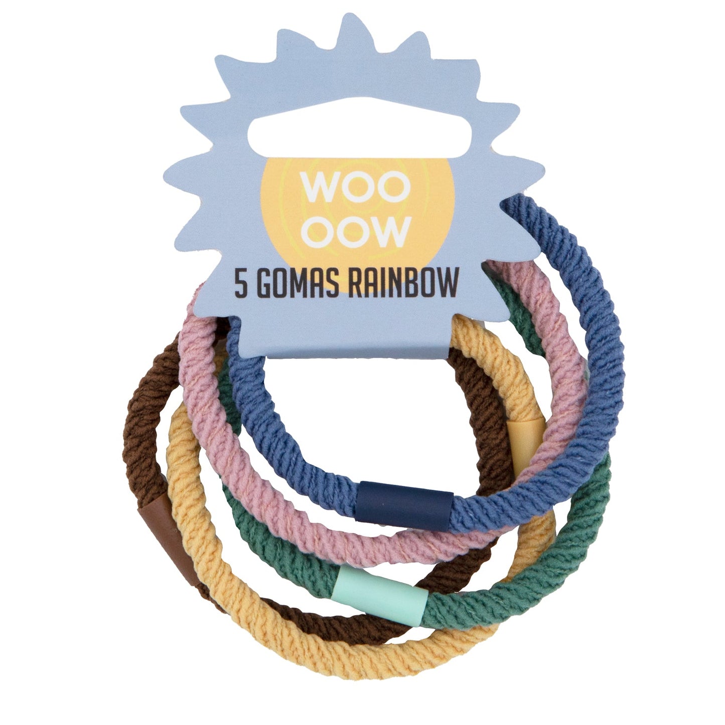 WOO OOW Set 5 Gomas Rainbow