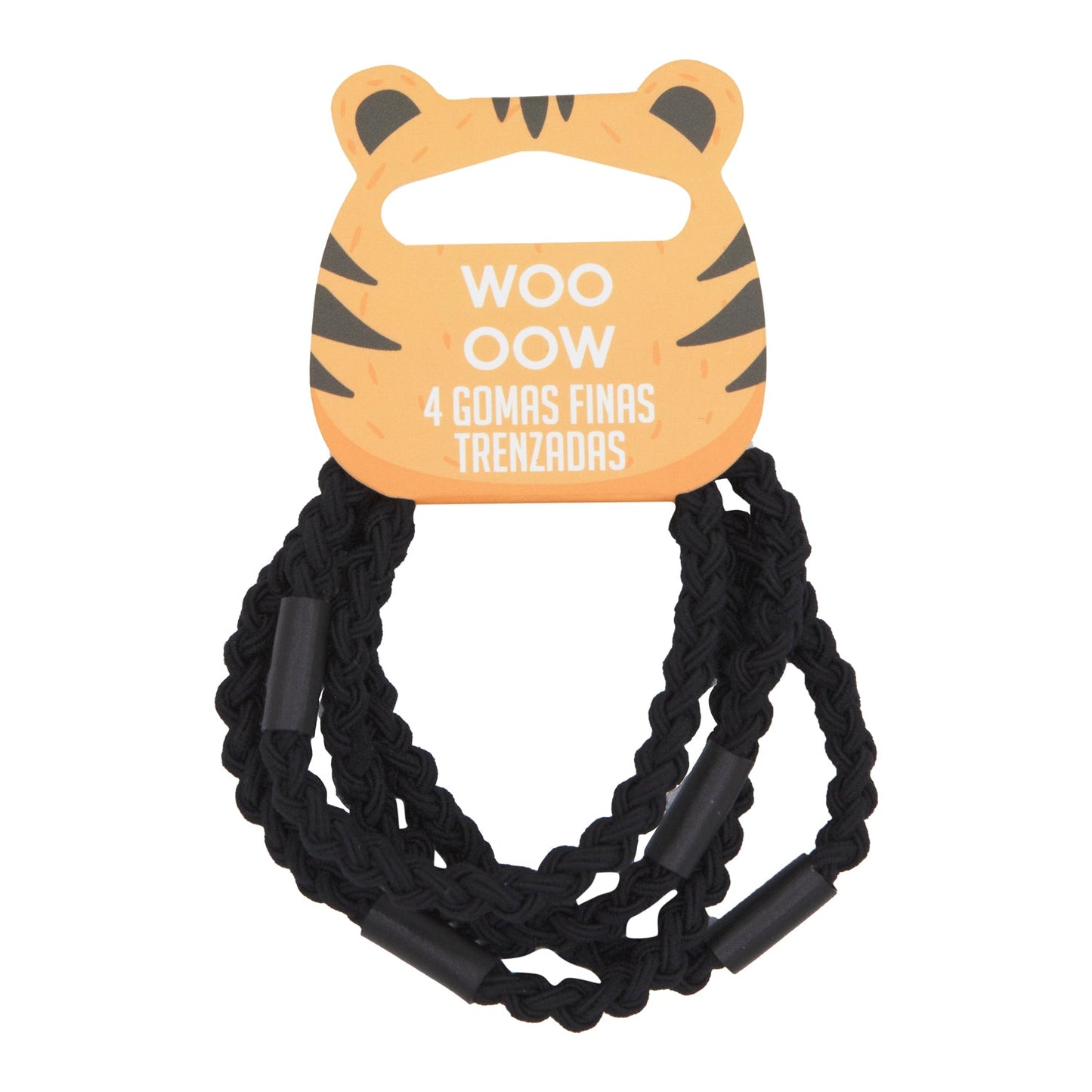 WOO OOW Set 4 Gomas Finas Trenzadas