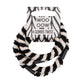 WOO OOW Set 4 Gomas Twist Beige y Negro