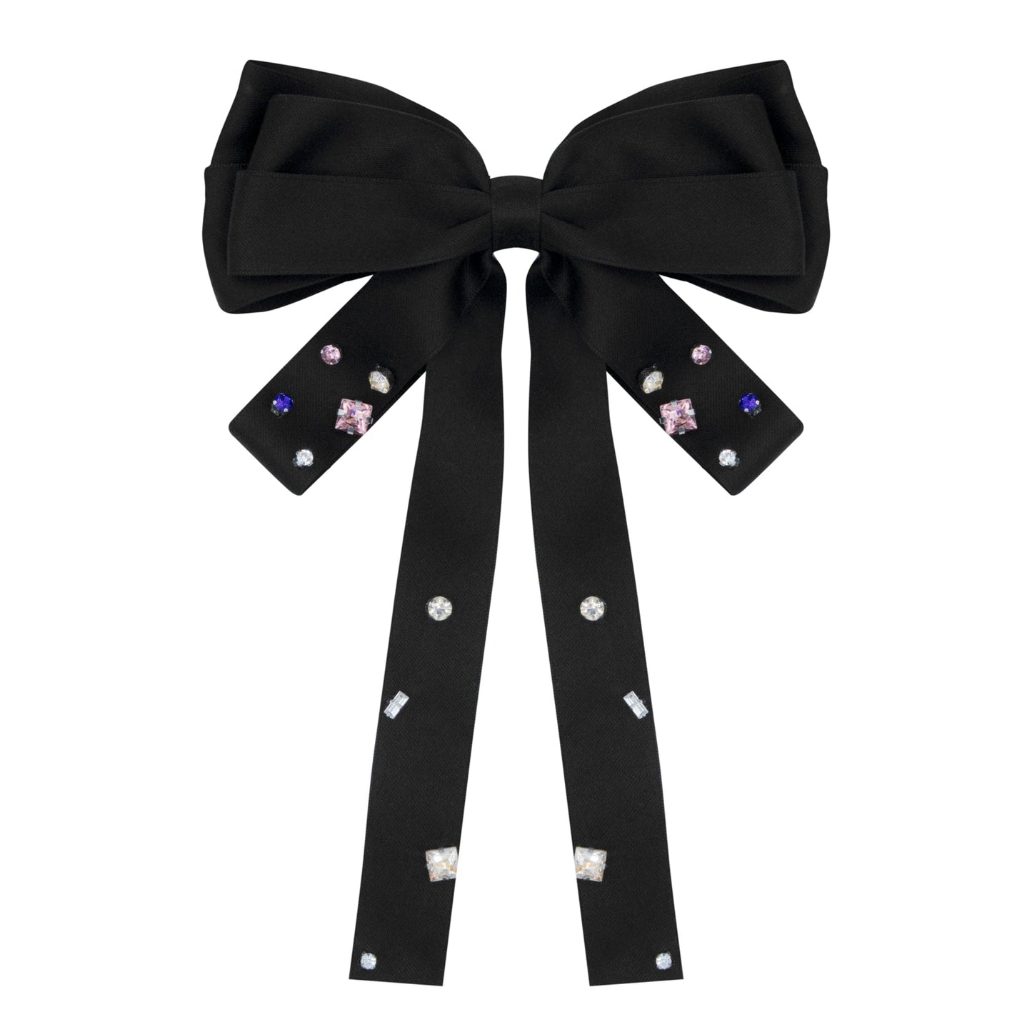Oh My Hair Pasador Lazo Velvet Negro