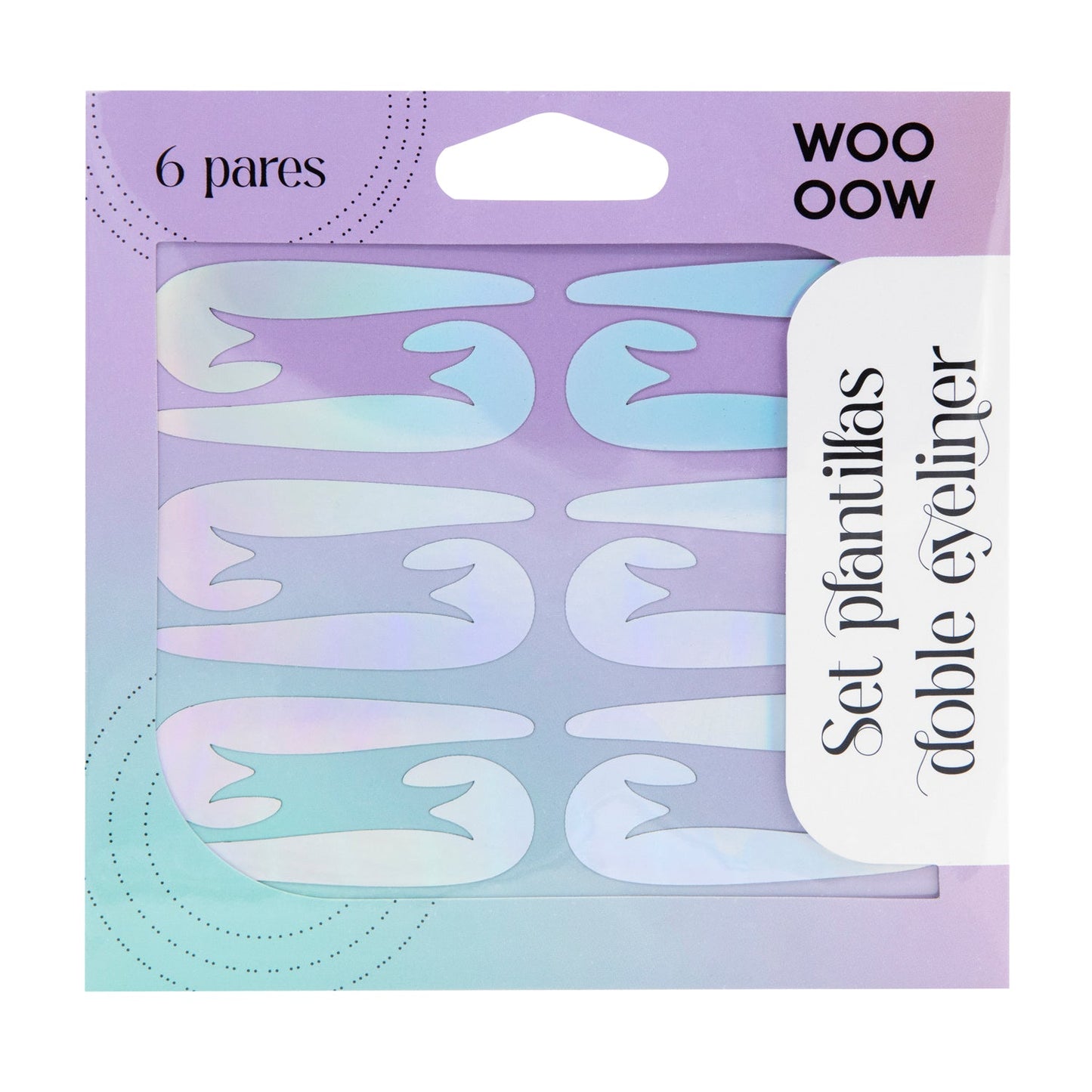 Set Plantillas Doble Eyeliner