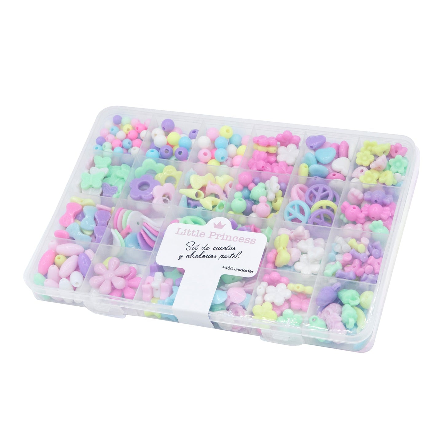 Little Princess Set de Cuentas y Abalorios Pastel