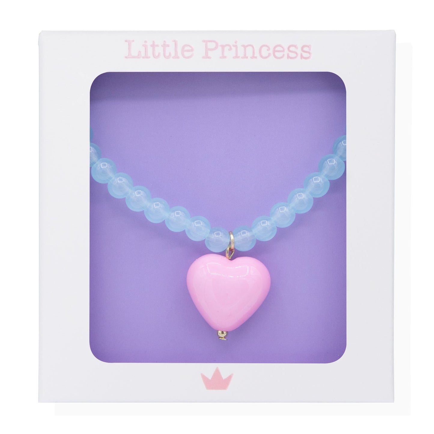 Little Princess Collar Abalorios con Charm Corazón