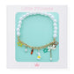 Little Princess Pulsera Mitad Perlas y Charms