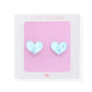 Little Princess Pendientes Pinza Corazón