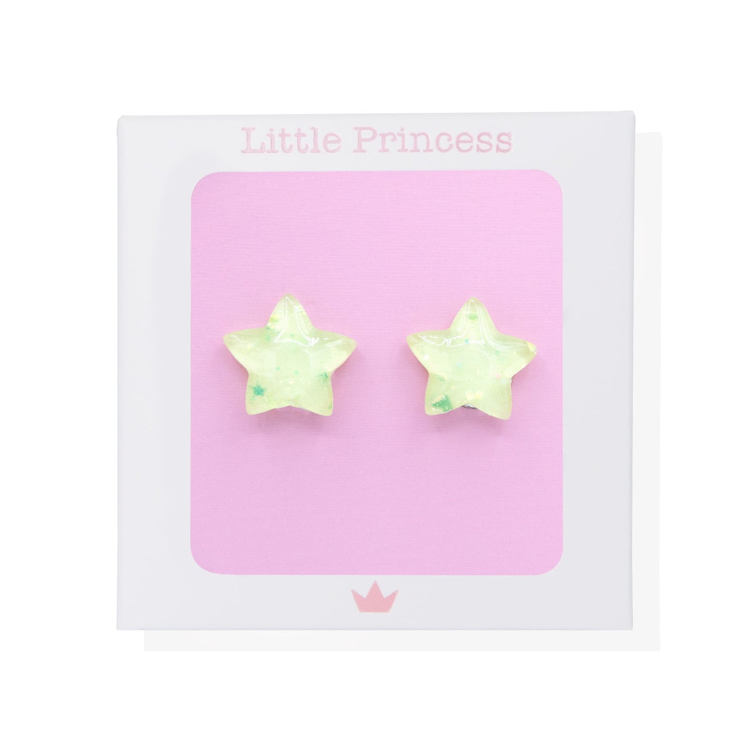 Little Princess Pendientes Pinza Estrella