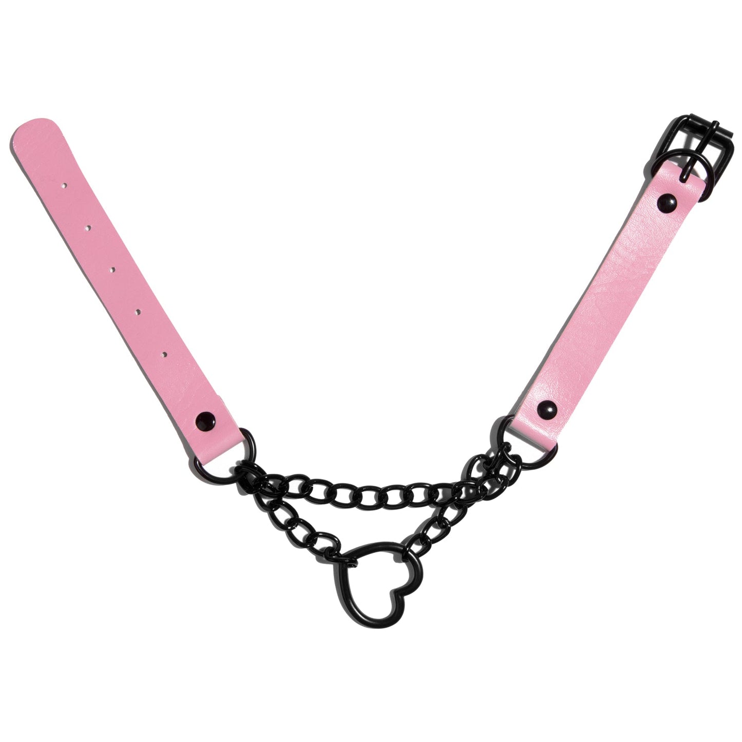 Joys x Oooh! Choker Cadena Corazón Rosa