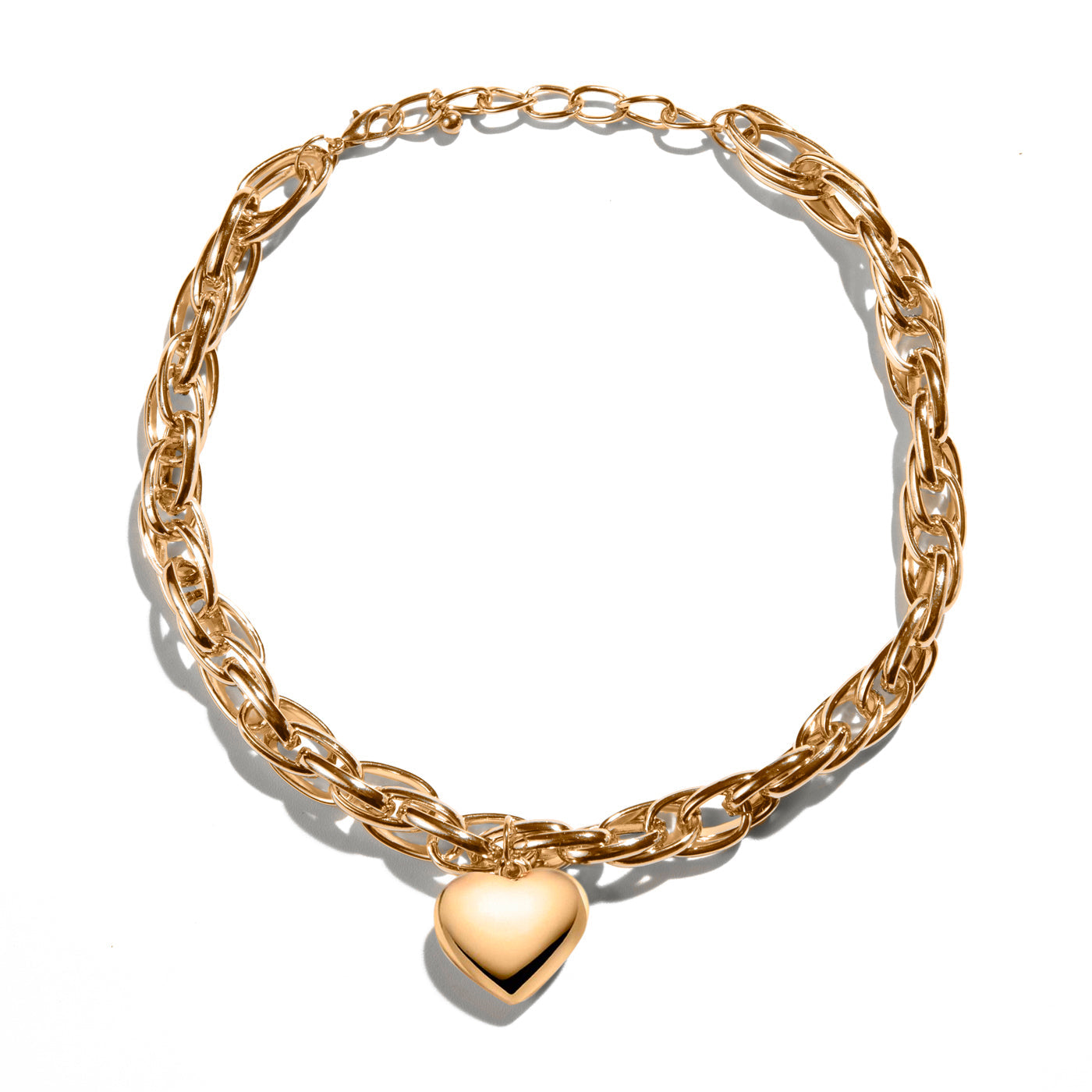 Cadena Heart Gold