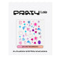 Party Lab Flowers Stones Stickers Gemas Decorativas