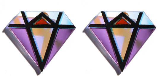 Pendiente Diamantes