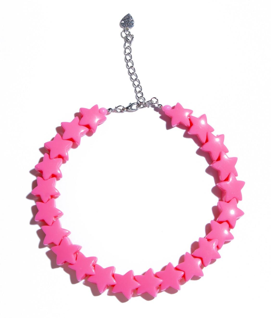 Collar Estrellas Rosa