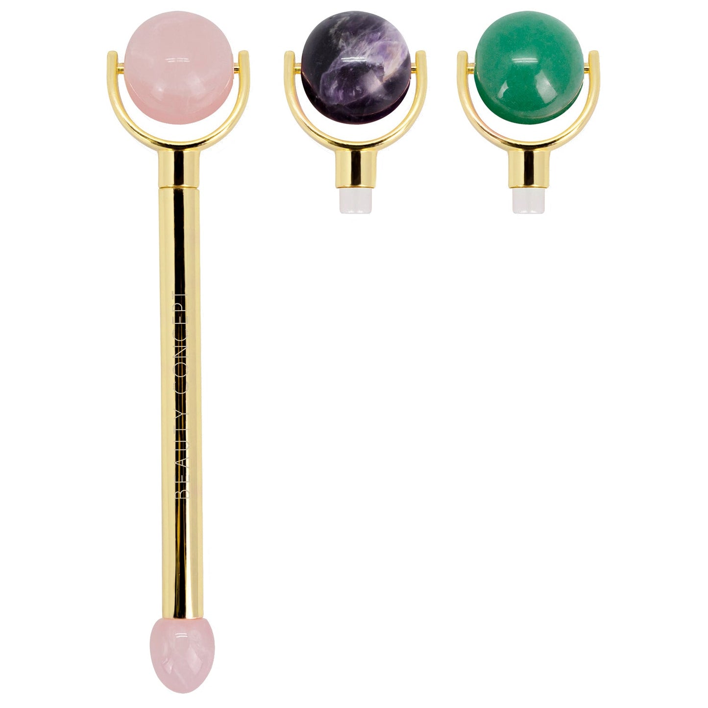 Beauty Concept Skin Roller Piedras Intercambiables