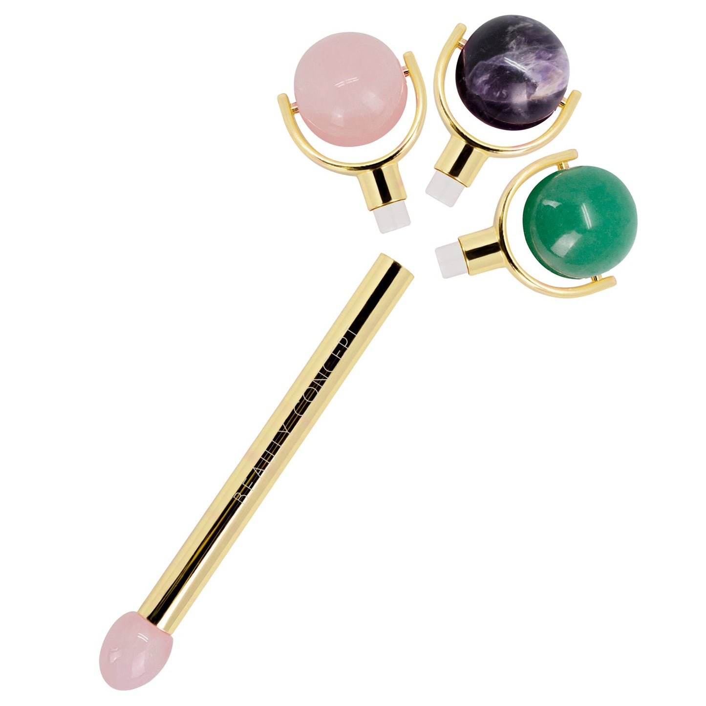 Beauty Concept Skin Roller Piedras Intercambiables