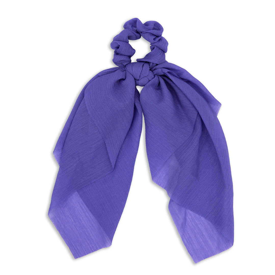 Oh My Hair Scrunchie con Lazo Largo de Tela con Brillos