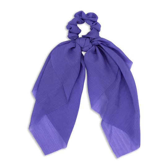 Oh My Hair Scrunchie con Lazo Largo de Tela con Brillos
