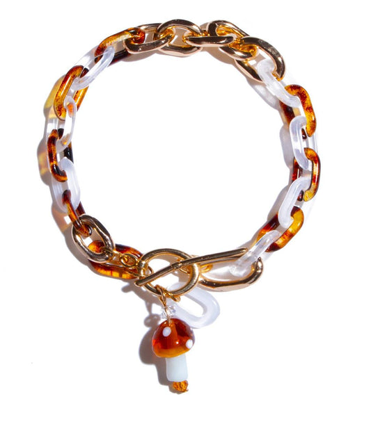 Pulsera Eslabones Seta