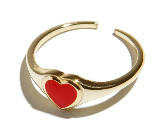 Anillo Sello Corazón
