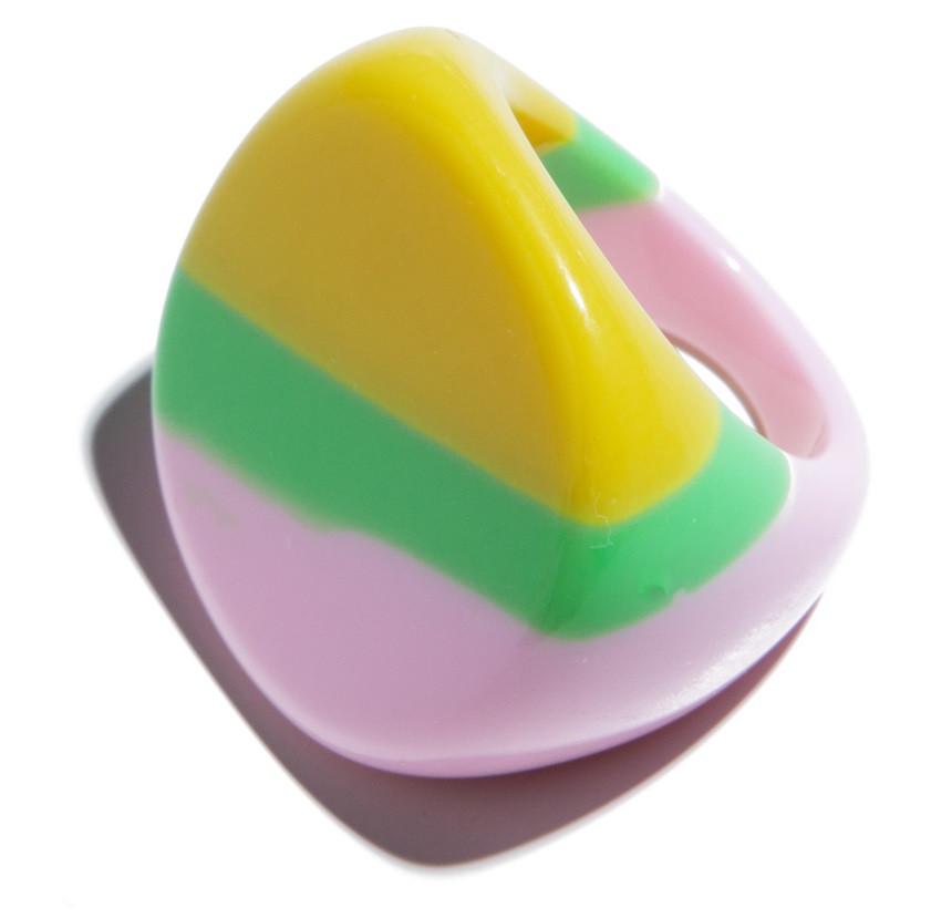 Anillo Sello Tricolor
