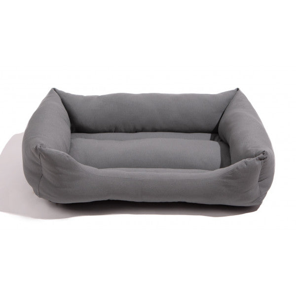 Cama para Mascota Loneta Gris