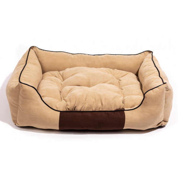 Cama para Mascota Soft Bicolor Beige