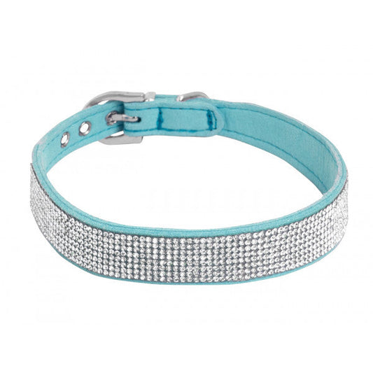 Collar Gargantilla Strass Azul