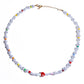 Collar Perlas y Bolas de Colores