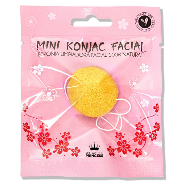 Esponja Mini Konjac Cúrcuma