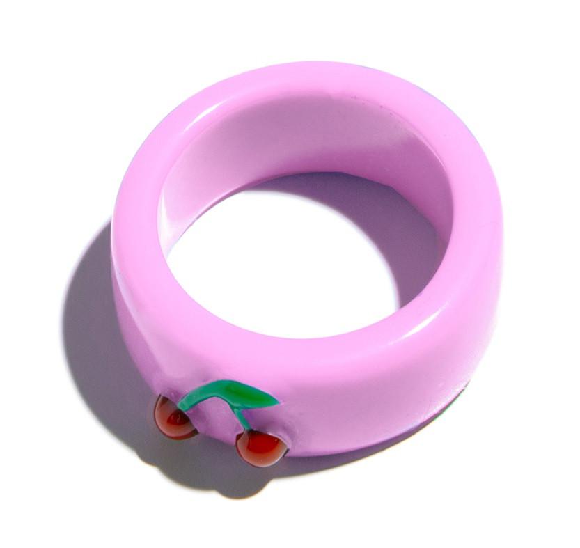 Anillo Cerezas Rosa
