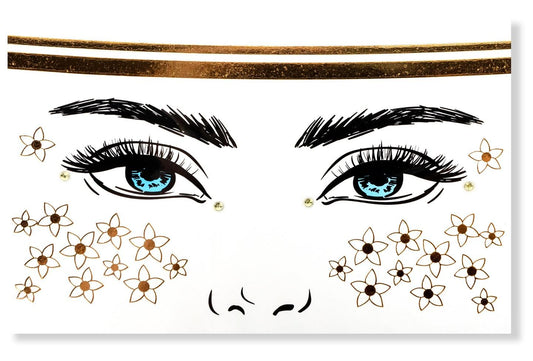 Make up Festival Glitter Tatuaje Facial