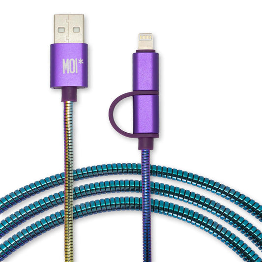 Cable USB Micro - Lightning de MOI *