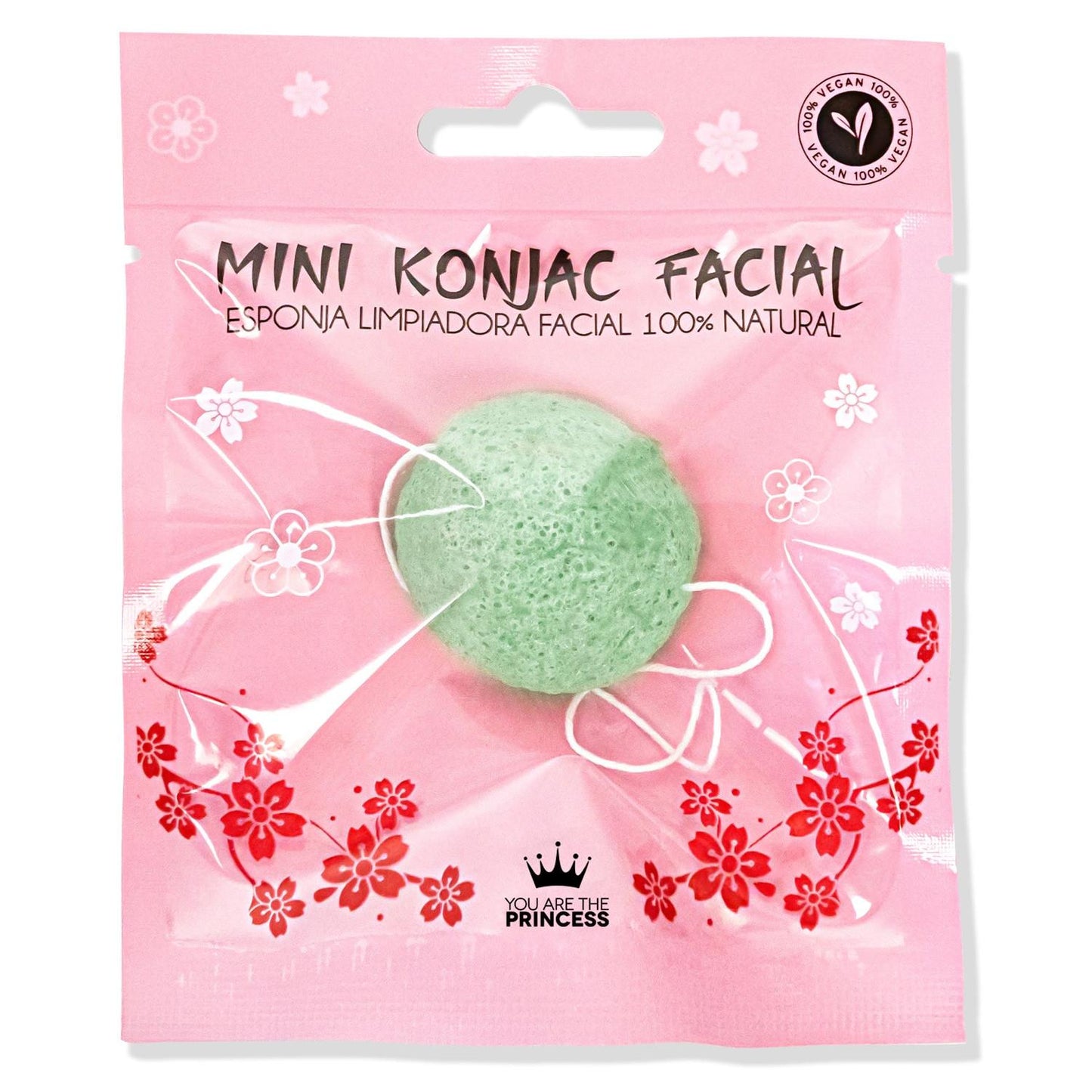 Esponja Mini Konjac Té verde