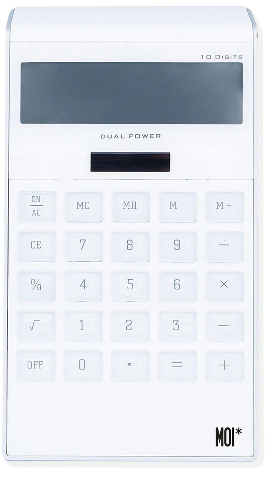 Calculadora Diseño Blanca