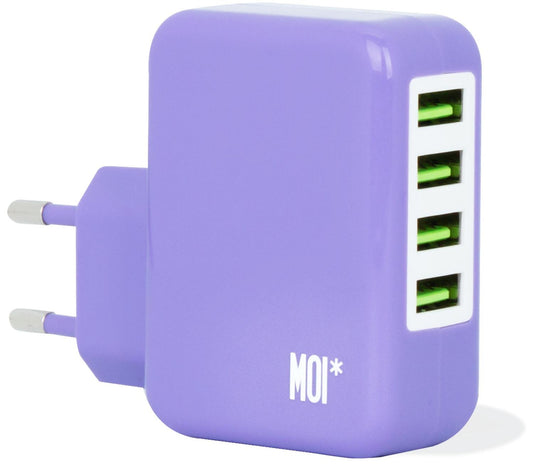 Enchufe USB Múltiple de 4 Puertos