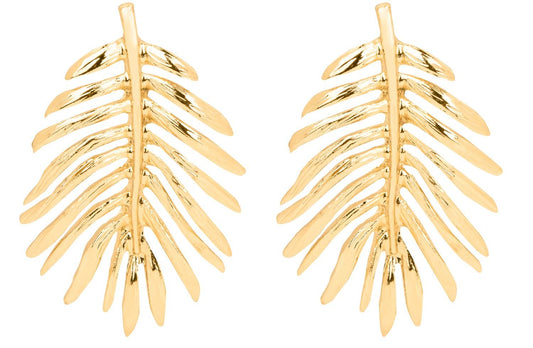 Pendientes Hojas