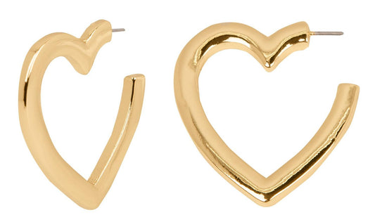 Pendientes Corazón Oro