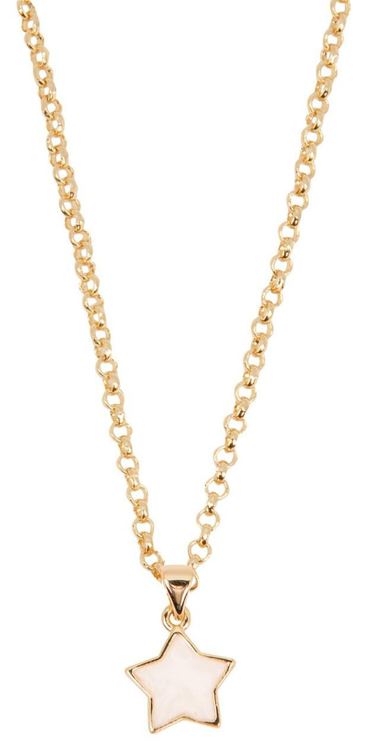 Collar Estrella Base Blanca