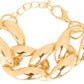 Pulsera Eslabón Sencillo Oro