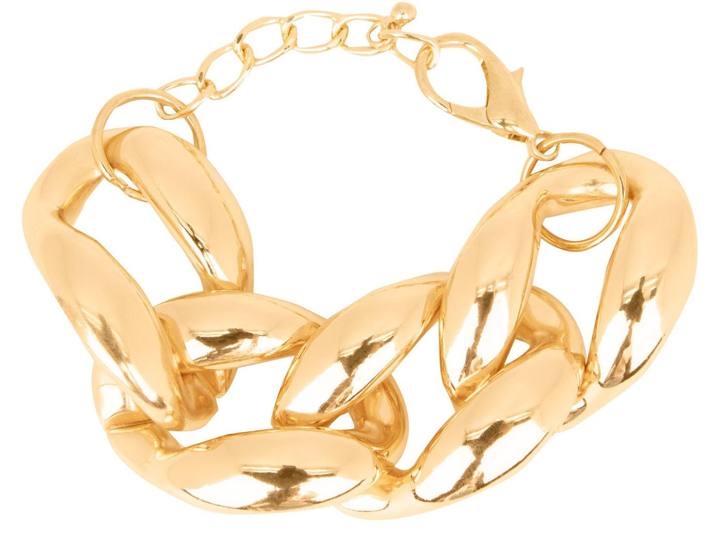 Pulsera Eslabón Sencillo Oro