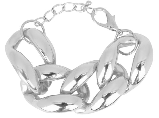 Pulsera Eslabón Sencillo Plata