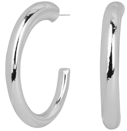 Aros Gruesos Plata