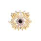 Anillo Ajustable Ojo Pedrería